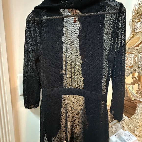 Vintage Alberto Makali  sheer elegant sequinned Cardigan - Picture 5 of 12